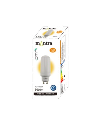BOMBILLA LED GU10 Mazorca - 4W - 360 LUMENS - 3000K